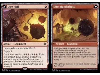 Dire Flail // Dire Blunderbuss