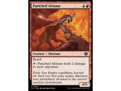 Panicked Altisaur