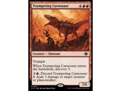Trumpeting Carnosaur
