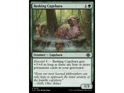 Basking Capybara