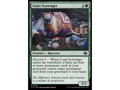 Coati Scavenger