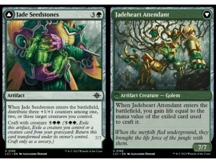 Jade Seedstones // Jadeheart Attendant