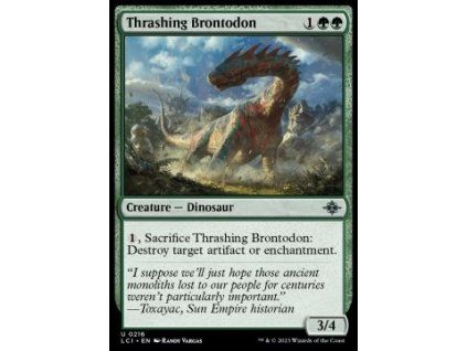 Thrashing Brontodon