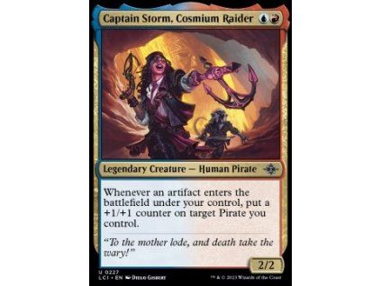 Captain Storm, Cosmium Raider
