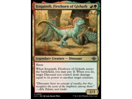Itzquinth, Firstborn of Gishath