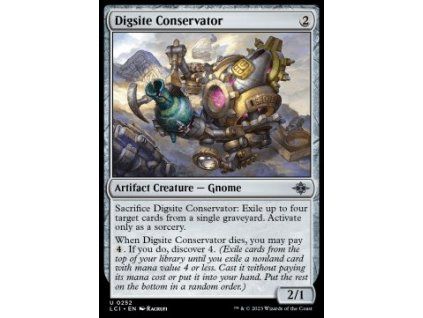 Digsite Conservator