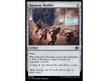 Runaway Boulder