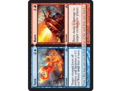 Turn // Burn (Foil ANO, Stav Near Mint)