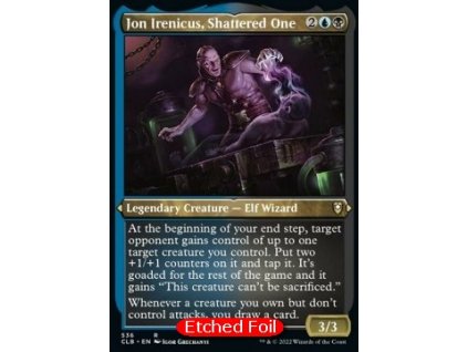 Jon Irenicus, Shattered One - ETCHED FOIL