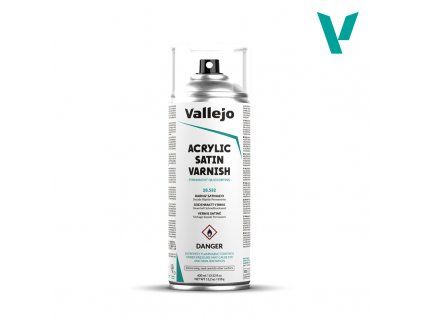 Vallejo — Acrylic Satin Varnish Spray