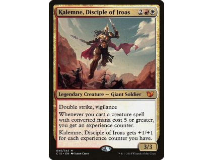 show kalemne disciple of iroas commander 2015