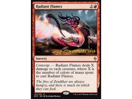 Radiant Flames - PRERELEASE PROMO