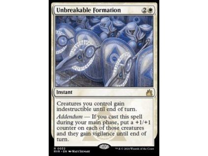 Unbreakable Formation