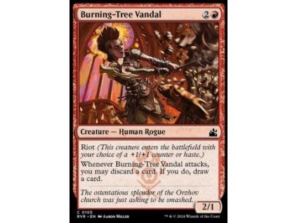 Burning-Tree Vandal