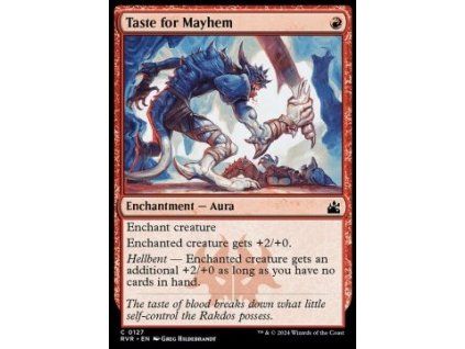 Taste for Mayhem