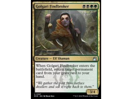 Golgari Findbroker