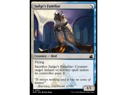 Judge's Familiar