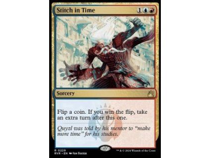 Stitch in Time