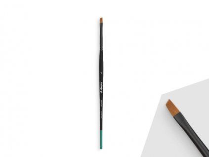 Vallejo —  Blender Flat Angled Synthetic Brush - Small