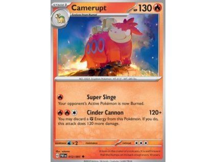 Camerupt (PAF 012)