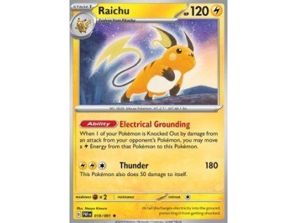 Raichu (PAF 019)