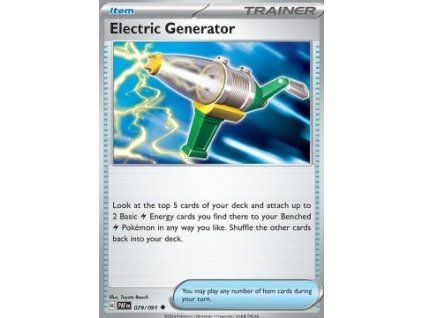 Electric Generator (PAF 079)