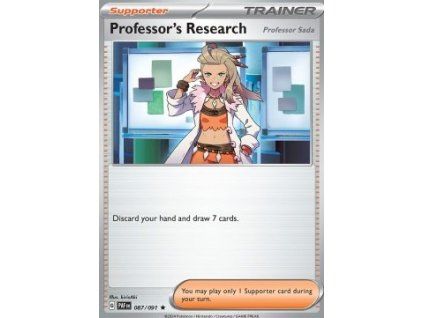 Professor's Research (PAF 087)