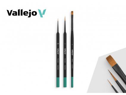 Vallejo — Starter Set - Precision 1, 3/0, Effects 4