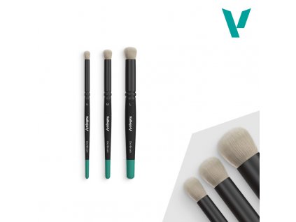 vallejo brushes dry brush set B07990