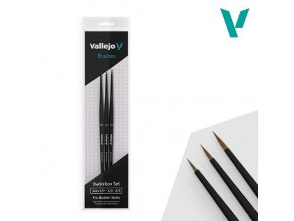 Vallejo — Definition Set Pro Modeler Series - Sizes 4/0, 3/0, 2/0