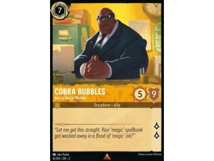 Cobra Bubbles - Just a Social Worker