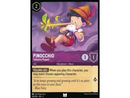 Pinocchio - Talkative Puppet