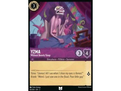 Yzma - Without Beauty Sleep