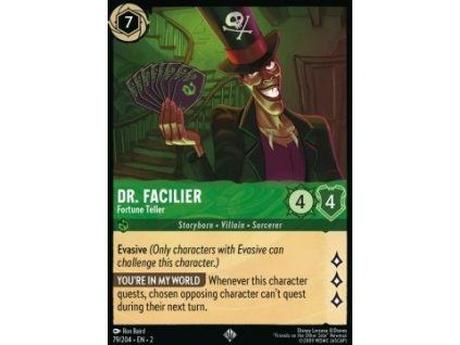 Dr. Facilier - Fortune Teller