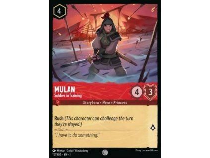 Mulan - Soldier in Training