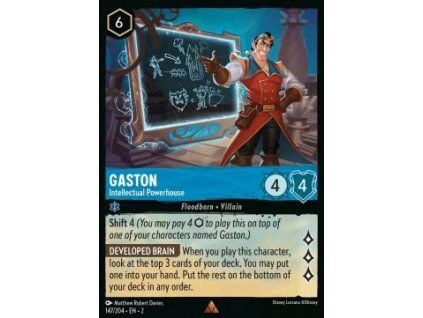 Gaston - Intellectual Powerhouse