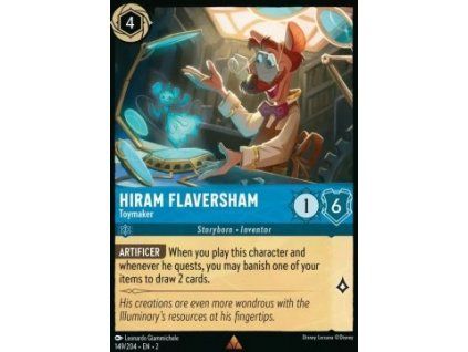 Hiram Flaversham - Toymaker