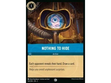 Nothing to Hide