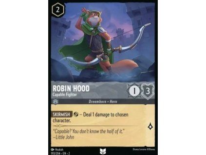 Robin Hood - Capable Fighter