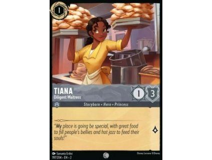 Tiana - Diligent Waitress