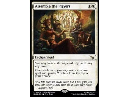 Assemble the Players