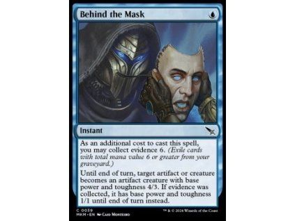 Behind the Mask