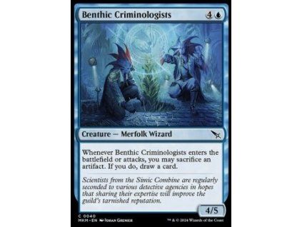 Benthic Criminologists