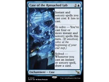 Case of the Ransacked Lab