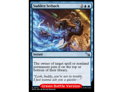 Sudden Setback (V.1) - Zelená verze