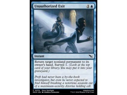 Unauthorized Exit