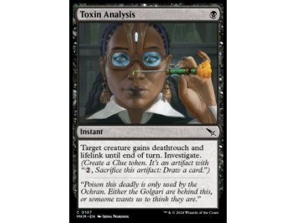 Toxin Analysis