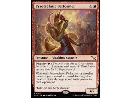 Pyrotechnic Performer