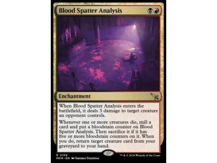Blood Spatter Analysis