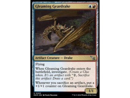 Gleaming Geardrake
